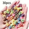 BlossomBits Mini Flower Hair Clips Set For Girls And Teens  203050 Pcs Pastel Braid Accessories 7