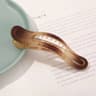 Matte Bow Duckbill Hair Clips  Solid Color Acrylic Hair Claws For Women 14