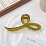 Elegant Jelly Bow Hair Claw  Sweet Back Hair Clip For Women  Girls 9