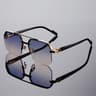 GM Lumias Oversized Semi Rimless Sunglasses For Men Vintage Gradient Casual Shades 10