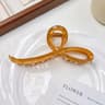 Elegant Jelly Bow Hair Claw For Women And Girls 7