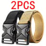 RangerX Tactical NylonCanvas Belt Set 2Pack  Multifunctional Outdoor  Hunting Belts For Men 9