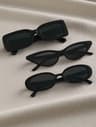 ShapeSwap 3Pack Sunglasses Trio  Cat Eye Round Square Frames For Men  Women 7