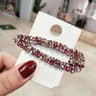 ColorGem HollowDiamond Hair Clip  Luxe Hollow Metal Hair Accessory For Women 8