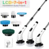 Cordless Spin Scrubber Electric Multipurpose Cleaning Brush For Kitchen Bathroom And Toilet 8
