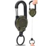 Tactical U Shaped Carabiner Keychain Clip  Backpack Spring Buckle For Outdoor Gear 11