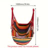 RelaxFold AntiSlip Folding Hammock Chair  Outdoor Canvas Leisure Swing 6