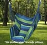 RelaxFold AntiSlip Folding Hammock Chair  Outdoor Canvas Leisure Swing 8