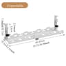 Telescopic UnderTable Metal Cable Management Tray For Home  Office 9