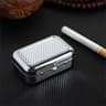 LockSafe Portable Mini Metal Ashtray  Compact Car  Desktop SmokeProof Holder 6