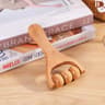 Wooden Roller Massager For Neck Shoulder And Legs  Handheld Full Body Relaxation Tool 6