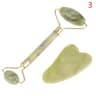 Natural Rose Jade Roller  Gua Sha Board Set  Facial Eye  Body Massage Tool For Skin Lifting And Ten 6