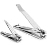 PrecisionEdge Premium Stainless Steel Nail Clipper Set With BuiltIn Nail File 2Piece 8