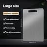 316 Stainless Steel Double Sided Cutting And Kneading Board  Hygienic Kitchen Prep Panel 6