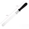 Stainless Steel Cake Decorating Angled Spatula Set 3 Piece 6 In 8 In 10 In Multi Function Frosting  8