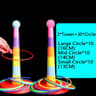 Ring  Stack Play Tower Game Set  Interactive ThrowCircle  Layered Stack Toy For Kids 9