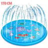 SplashZone Inflatable Sprinkler Play Mat For Kids  Outdoor Water Fun 6