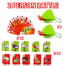 Frog And Lizard Tongue Card Licking Game Mask Set For Kids And Family Parties 6
