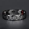 Vintage Copper Magnetic Bracelet For Men Pain Relief Therapy Link Chain With Double Row Magnets 7