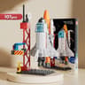 107 Piece Space Rocket Launch Center Building Blocks Set 6