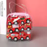 Mini Tractor  Fire Truck Pull Back Car Set 9