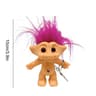10cm Colorful Hair Troll Doll Keychain Good Luck Bag Charm 8