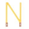 DIY English Letter COB LED Filament Candle Light Module 16