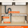 Space Efficient Retractable Under Sink Storage Organizer 6
