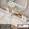 Bathroom U Shaped Wall Mounted Over Sink Organizer Shelf 10