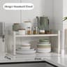 Adjustable Retractable Wardrobe Shelf And Cabinet Organizer Rack 10