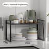 Adjustable Retractable Wardrobe Shelf And Cabinet Organizer Rack 7