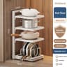 Multilayer Kitchen Storage Rack For Countertops And Cabinets 18