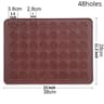 Adjustable Silicone Nonstick Baking Mat For Macarons Cookies And Pastries 7