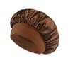 Soft Satin Lined Bonnet For Long Hair Sleep And Shower Cap 18