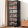 2240in Foldable Double Door Multi Layer Storage Box Organizer 11