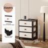 Clear MultiColor 138 In Drawer Storage Cabinet 36 Tier With Wheels 13