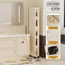Slim Mobile Storage Cabinet Narrow Drawer Organizer Rolling Cart For Kitchen Bathroom And Living Ro 9