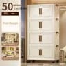 StackEase Waterproof Stackable Storage Bins With Lids And Doors 6
