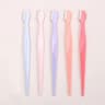 Karsyngirl Straight Handle Round Head Eyebrow Trimmer Set  Gentle AntiScratch Razor For Brows And F 12