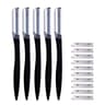 Karsyngirl 510 Pcs Facial Face Razor Eyebrow Trimmer Blades Set  Facial Hair Remover And Eyebrow Sh 9
