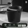 Stainless Steel Shock Absorbent Espresso Coffee Knock Box Dump Bin With Removable Knock Bar And Non 6