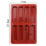 Commercial Silicone Tiramisu Finger Cookies Mold  15 Cavity Nonstick Baking Mold For Desserts And C 7
