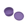 Circular Silicone Lunch Box  700ml MicrowaveSafe FreshKeeping Snack  Salad Bento Box 7