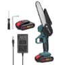 21V 6 Inch Cordless Mini Chainsaw  OneHand Electric Pruning Saw For Garden  Orchard 9