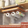 UnderCabinet Basket Storage Shelf  Cutting Board Rack For Kitchen  Home Organisers 9