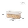 Airtight Plastic Sealed Storage Box Transparent Food Container For Coffee Beans And Cereal Organiza 7