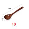 Wooden Spoons For Cooking Coffee Tea Soup And Ice Cream Natural Kitchen Utensils 15