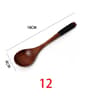 Wooden Spoons For Cooking Coffee Tea Soup And Ice Cream Natural Kitchen Utensils 17