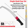 High Altitude Retractable Branch Pruning Saw Portable Garden Tree Trimming Hand Tool 6