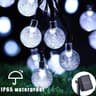 Solar Outdoor String Lights 200 LED Crystal Globe Waterproof Fairy Lights For Garden And Party Deco 7